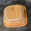 Hot selling high borosilicate glass baking dish bamboo lids